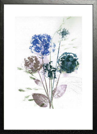 Flower Bouquet Blue