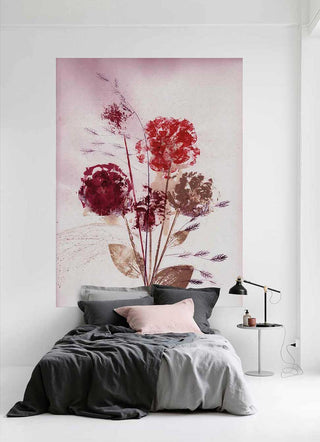 Flower Bouquet Dusty Wallpaper