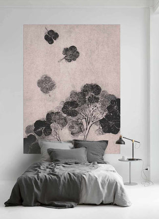 Hortensia blush wallpaper