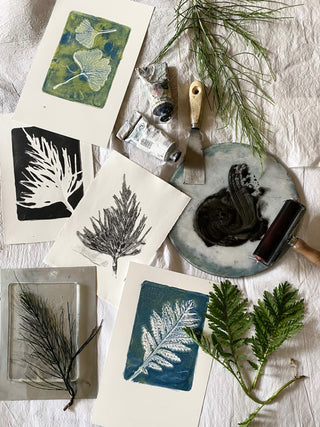 Plant print workshop 13.6.2024 17.00-19.30